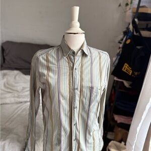 Vintage Lacoste Striped Men's Shirt
